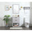 Elegant Kitchen/Bath Larkin 24" Single Bathroom Vanity, Grey