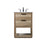 Elegant Lighting Larkin 24"L Single Vanity Sink, Natural Oak - VF19224NT