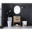Elegant Lighting Larkin 24"L Single Vanity Sink, Natural Oak