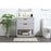 Elegant Kitchen/Bath Larkin 30" Single Bathroom Vanity, Grey