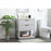 Elegant Kitchen/Bath Larkin 30" Single Bathroom Vanity, Grey