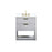 Elegant Larkin 30" Single Bathroom Vanity, Grey/Backsplash - VF19230GR-BS