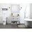 Elegant Kitchen/Bath Larkin 36" Single Bathroom Vanity, Grey