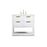 Elegant Kitchen/Bath Larkin 36" Single Bathroom Vanity, White - VF19236WH