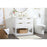 Elegant Kitchen/Bath Larkin 36" Single Bathroom Vanity, White
