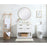 Elegant Kitchen/Bath Larkin 36" Single Bathroom Vanity, White
