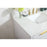 Elegant Larkin 36" Single Bathroom Vanity, White/Backsplash
