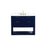 Elegant Larkin 42" Single Bathroom Vanity, Blue/Backsplash - VF19242BL-BS