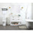 Elegant Kitchen/Bath Larkin 42" Single Bathroom Vanity, White