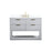 Elegant Larkin 48" Single Bathroom Vanity, Grey/Backsplash - VF19248GR-BS