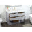 Elegant Larkin 48" Single Bathroom Vanity, Grey/Backsplash