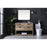 Elegant Lighting Larkin 48"L Single Vanity Sink, Natural Oak