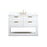 Elegant Larkin 48" Single Bathroom Vanity, White/Backsplash - VF19248WH-BS