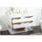 Elegant Larkin 48" Single Bathroom Vanity, White/Backsplash