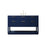 Elegant Lighting Larkin 54" Single Vanity Sink, Blue - VF19254BL