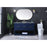 Elegant Lighting Larkin 54" Single Vanity Sink, Blue