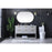 Elegant Lighting Larkin 54" Single Vanity Sink, Grey