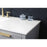 Elegant Lighting Larkin 54" Single Vanity Sink, Grey