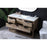 Elegant Lighting Larkin 54"L Single Vanity Sink, Natural Oak