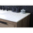 Elegant Lighting Larkin 54"L Single Vanity Sink, Natural Oak
