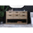 Elegant Lighting Larkin 54"L Single Vanity Sink, Natural Oak