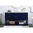 Elegant Kitchen/Bath Larkin 60" Single Bathroom Vanity, Blue