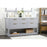 Elegant Kitchen/Bath Larkin 60" Double Bathroom Vanity, Grey
