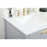 Elegant Kitchen/Bath Larkin 60" Double Bathroom Vanity, Grey