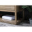 Elegant Lighting Larkin 60"L Double Vanity Sink, Natural Oak