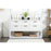 Elegant Kitchen/Bath Larkin 60" Double Bathroom Vanity, White