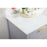 Elegant Kitchen/Bath Larkin 60" Single Bathroom Vanity, Grey