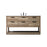 Elegant Lighting Larkin 60"L Single Vanity Sink, Natural Oak - VF19260NT