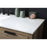 Elegant Lighting Larkin 60"L Single Vanity Sink, Natural Oak