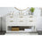 Elegant Kitchen/Bath Larkin 60" Single Bathroom Vanity, White