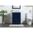 Elegant Kitchen/Bath Blake 24" Single Bathroom Vanity, Blue