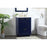 Elegant Kitchen/Bath Blake 24" Single Bathroom Vanity, Blue