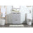 Elegant Kitchen/Bath Blake 24" Single Bathroom Vanity, Grey