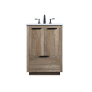 Elegant Lighting Blake 24"L Single Vanity Sink, Natural Oak - VF19424NT