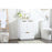 Elegant Kitchen/Bath Blake 24" Single Bathroom Vanity, White