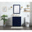 Elegant Kitchen/Bath Blake 24" Single Bathroom Vanity, White