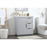 Elegant Blake 30" Single Bathroom Vanity, Grey/Backsplash
