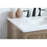 Elegant Lighting Blake 30"L Single Vanity Sink, Natural Oak