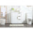 Elegant Kitchen/Bath Blake 30" Single Bathroom Vanity, White
