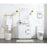 Elegant Kitchen/Bath Blake 30" Single Bathroom Vanity, White