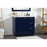 Elegant Kitchen/Bath Blake 36" Single Bathroom Vanity, Blue