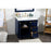 Elegant Kitchen/Bath Blake 36" Single Bathroom Vanity, Blue