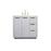 Elegant Kitchen/Bath Blake 36" Single Bathroom Vanity, Grey - VF19436GR
