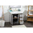 Elegant Kitchen/Bath Blake 36" Single Bathroom Vanity, Grey