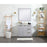 Elegant Kitchen/Bath Blake 36" Single Bathroom Vanity, Grey