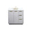 Elegant Blake 36" Single Bathroom Vanity, Grey/Backsplash - VF19436GR-BS